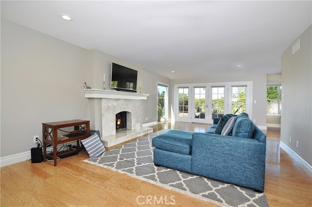 Living room with an abundance of natural light