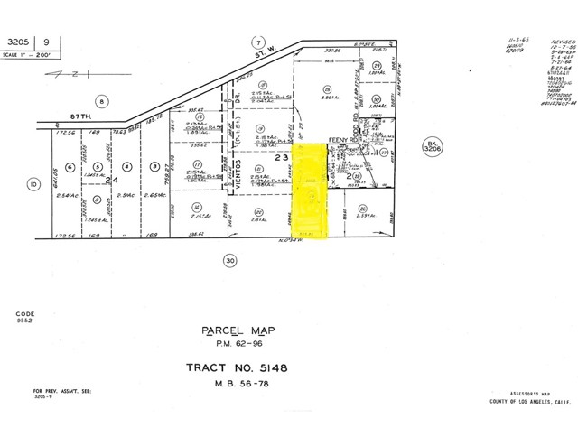 Detail Gallery Image 3 of 3 For 0 87th St W Rd, Leona Valley,  CA 93551 - – Beds | – Baths