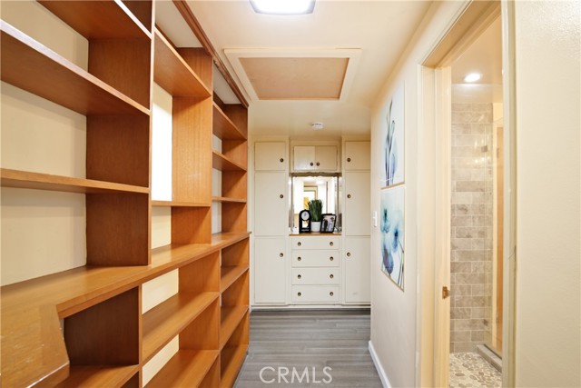 Hallway -- plenty of bookshelves