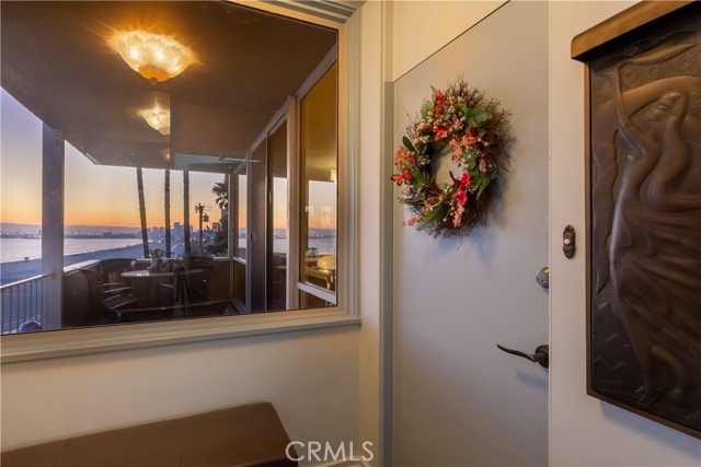 Front door off elevator