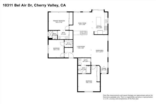 Detail Gallery Image 42 of 42 For 10311 Bel Air Dr, Cherry Valley,  CA 92223 - 3 Beds | 2 Baths