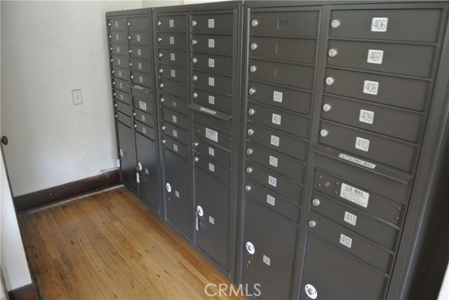 Mailboxes in Rec Room