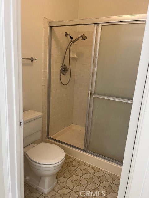 Primary bath with shower