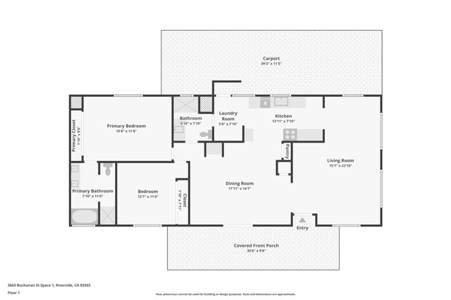Detail Gallery Image 26 of 26 For 3663 Buchanan #130,  Riverside,  CA 92503 - 2 Beds | 2 Baths