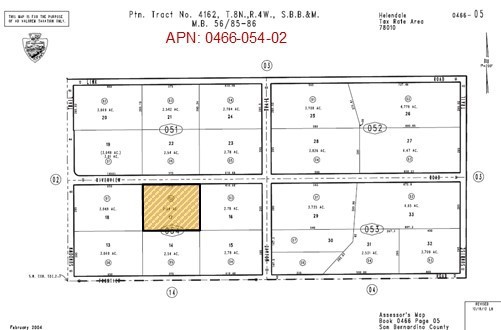 Detail Gallery Image 9 of 9 For 17805 Riverview Rd, Helendale,  CA 92342 - – Beds | – Baths