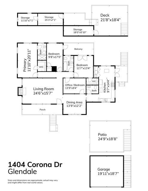 Detail Gallery Image 58 of 58 For 1404 Corona Dr, Glendale,  CA 91205 - 4 Beds | 2/1 Baths