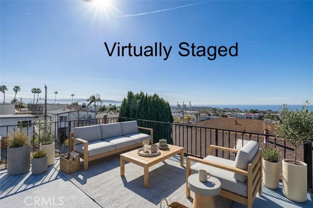 Virtually Staged Rooftop