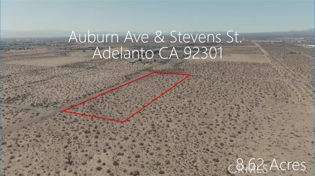 Detail Gallery Image 5 of 5 For 0 Nw Corner of Auburn Ave & Stevens St, Adelanto,  CA 92301 - – Beds | – Baths