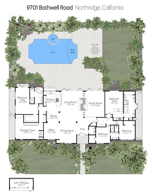 Detail Gallery Image 46 of 46 For 9701 Bothwell Road, Northridge,  CA 91324 - 4 Beds | 3/1 Baths