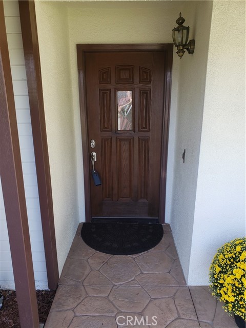 Beautiful fiberglass entry door