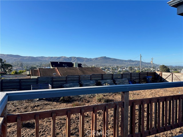 LOOKING SOUTH OFF UPPER DECK