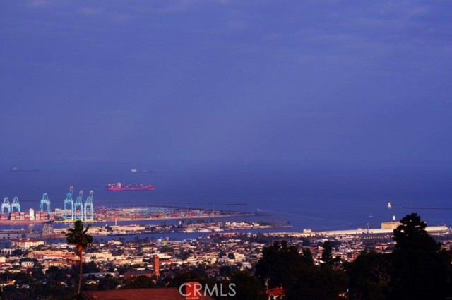 You can see forever! View spans the L.A. Harbor down the coast to Laguna Beach and beyond..