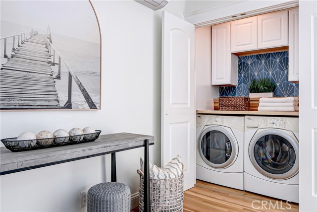 laundry room inside master