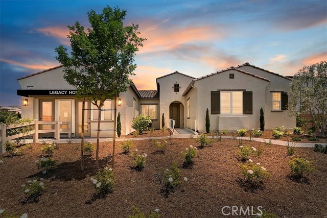 Front of Home at Twilight
