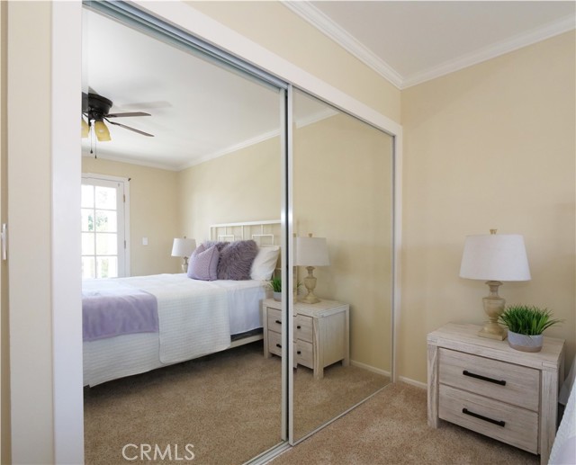 Bedroom #3 with Mirror Closet