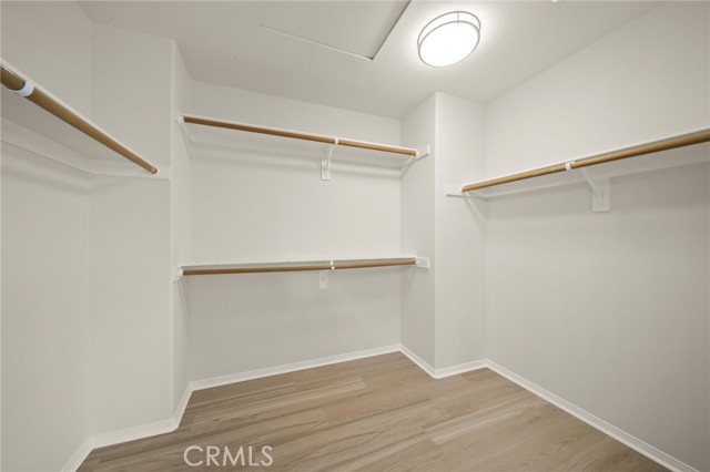 Primary walk-in closet