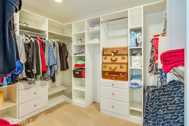 One of two Master Bedroom Closets