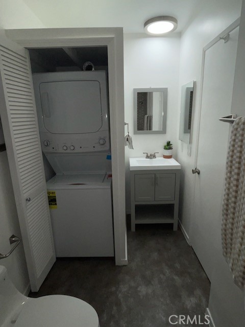 Washer & dryer inside bathroom #2