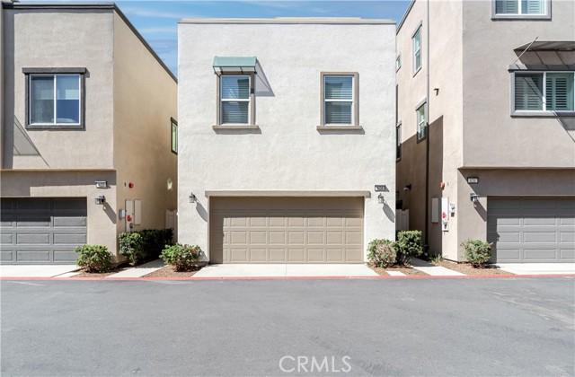 Two car attached garage