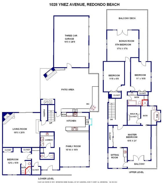 1028 Ynez Avenue, Redondo Beach, California 90277, 4 Bedrooms Bedrooms, ,2 BathroomsBathrooms,Residential,Sold,Ynez,SB17031296
