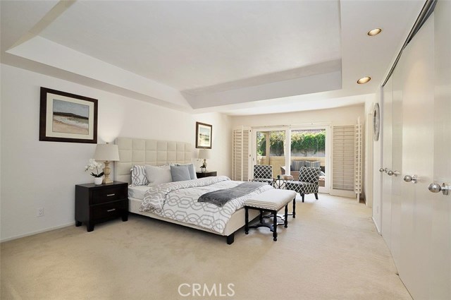 Master Bedroom Opens to a Covered Porch
