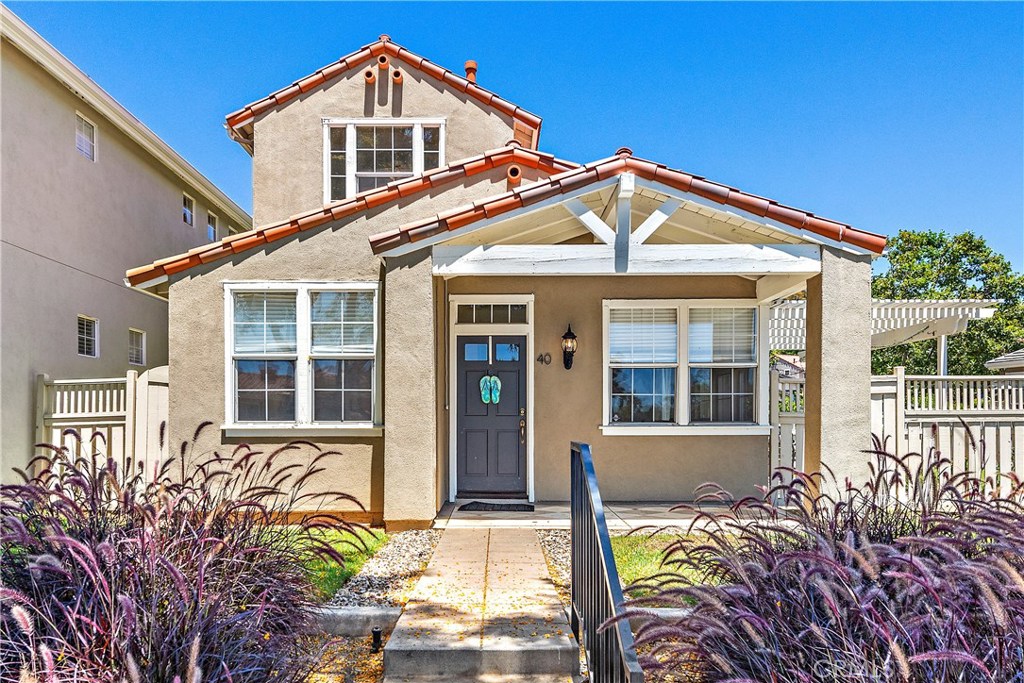 Beautiful Single-Family Home nestled in the heart of Rancho Santa Margarita in the highly desirable gated community of Los Paseos. This is a RARE find with one FULL bedroom and bathroom DOWNSTAIRS and two additional bedrooms and two full baths upstairs!  This entire home is drenched in glorious sunshine that brightens the whole house.  Enjoy the spacious kitchen with stainless steel appliances, an open dinning room and a large living room.  Upgraded new carpet, matching tile, and engineered wood flooring throughout.  Laundry upstairs for convenience.  Two car garage upgraded with ceiling shelves and epoxy floor. Open the sliding glass doors from the living room and wow … One of the largest yards offered in the tract with perfectly sized built in Island BBQ…ribs anyone?  This lot maximizes every inch of space.  Ideal for entertaining all your friends or just chilling with your favorite four-legged companion. Maybe you want to plant a garden, there is room for that too!  This community has a private pool and park for residents.  Plus you will have access to the RSM pools, parks, RSM lake, and lagoon beach club.  Location is amazing, close to schools, parks, tons of shopping, tons of restaurants, library, Cinepolis Luxury Theater and the 241 toll.  Pristine, Clean, and ready to be your Dream, this home will not last!