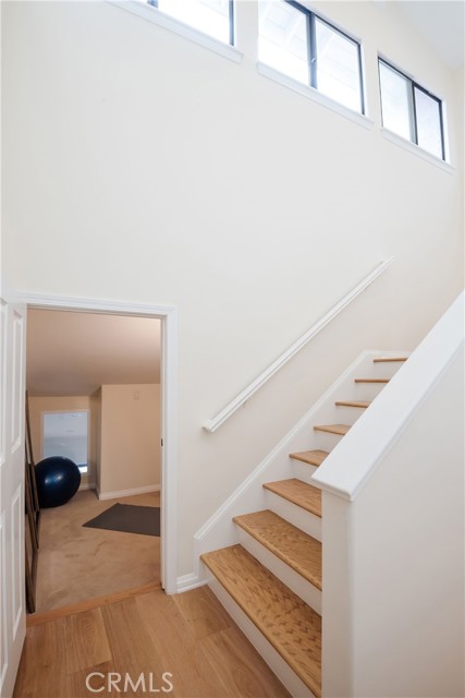 Leading into bonus room