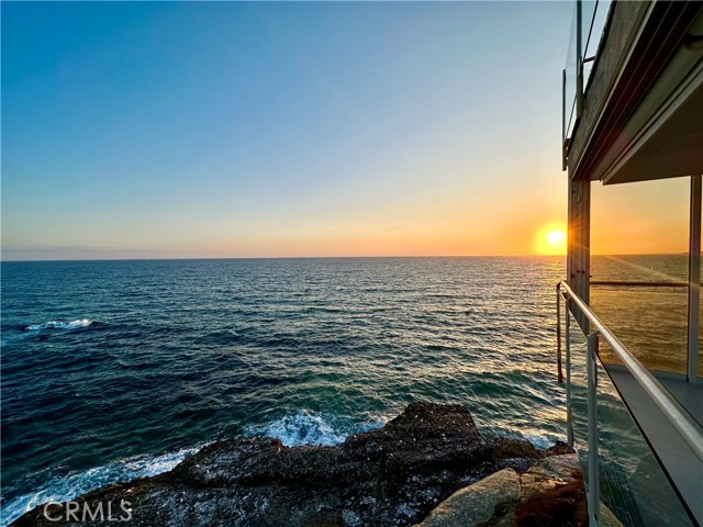 Enjoy sunset views off the living area