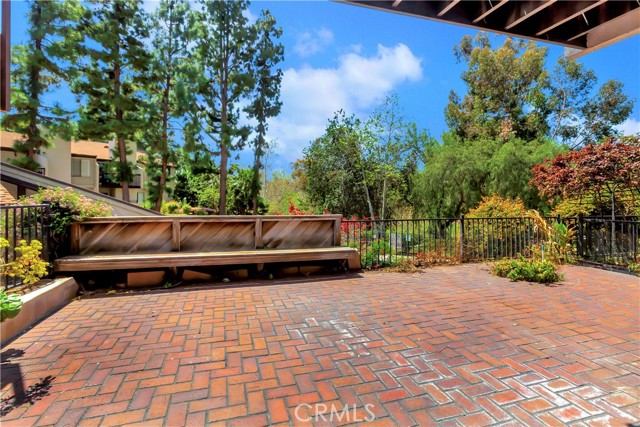 Spacious Brick Patio