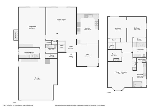 Detail Gallery Image 18 of 19 For 17675 Rainglen, Huntington Beach,  CA 92649 - 4 Beds | 2/1 Baths