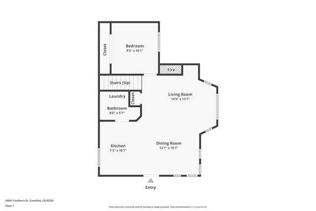 Detail Gallery Image 47 of 48 For 24941 Faulhorn Dr, Crestline,  CA 92325 - 3 Beds | 1/1 Baths