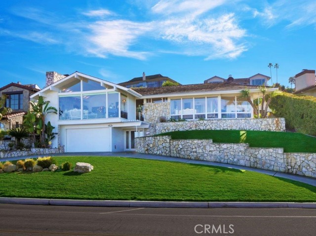 Front Elevation with Circular Driveway