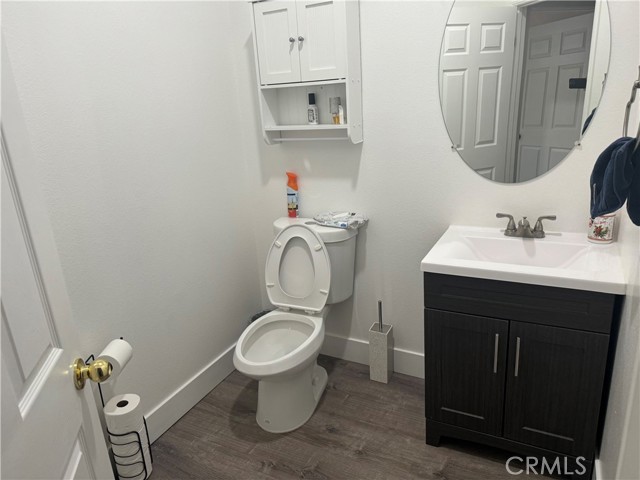 Half bath in first floor