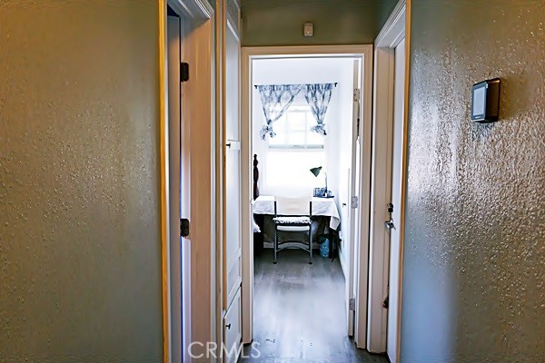 the hall to bedrooms