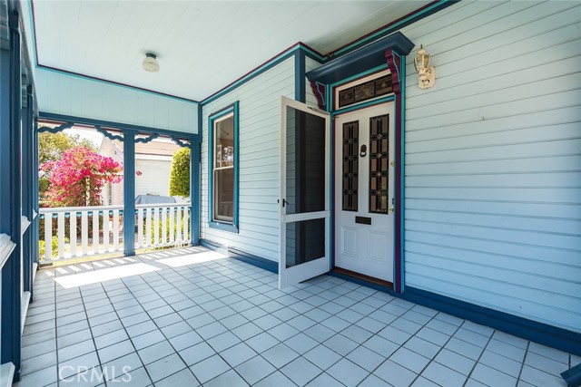 Front House Porch Entry