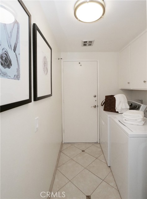 laundry area