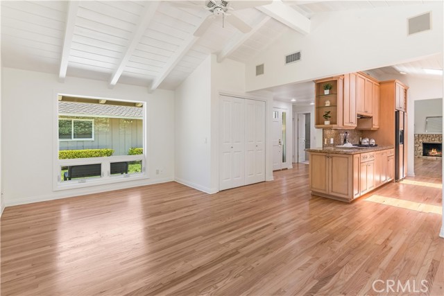 Family Room view includes courtyard and backyard.