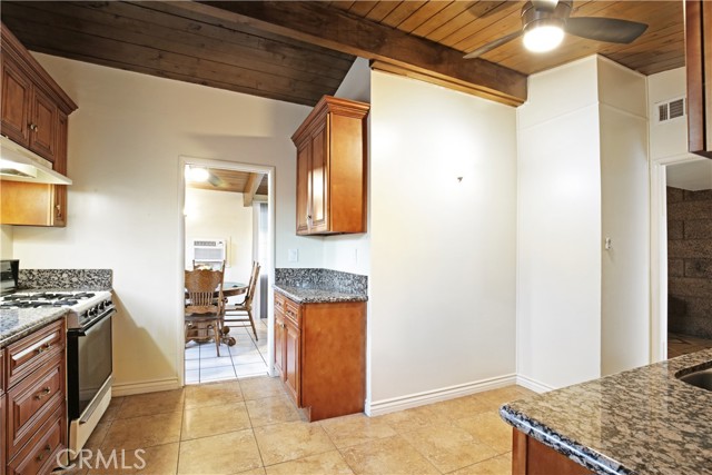 Kitchen looking toward dining room