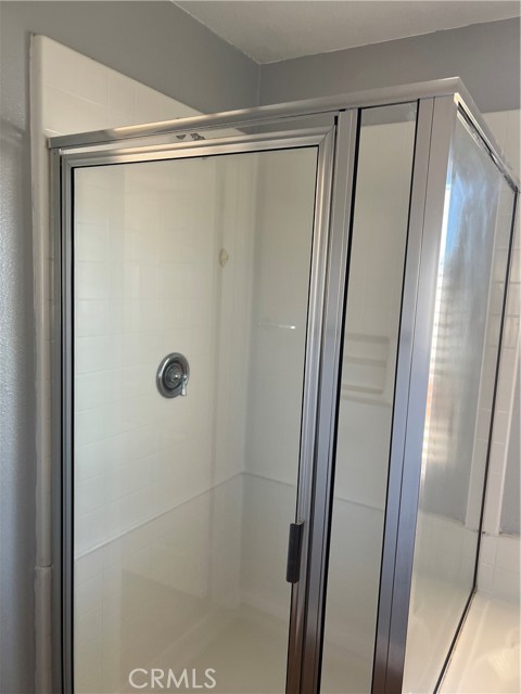 Master shower