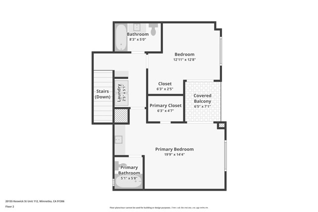 Detail Gallery Image 36 of 36 For 20155 Keswick St #112,  Winnetka,  CA 91306 - 2 Beds | 2/1 Baths