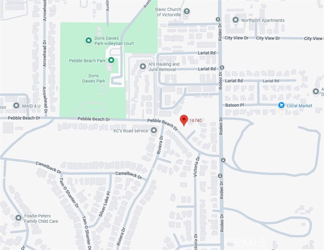 Detail Gallery Image 2 of 2 For 16740 Pebble Beach, Victorville,  CA 92395 - – Beds | – Baths