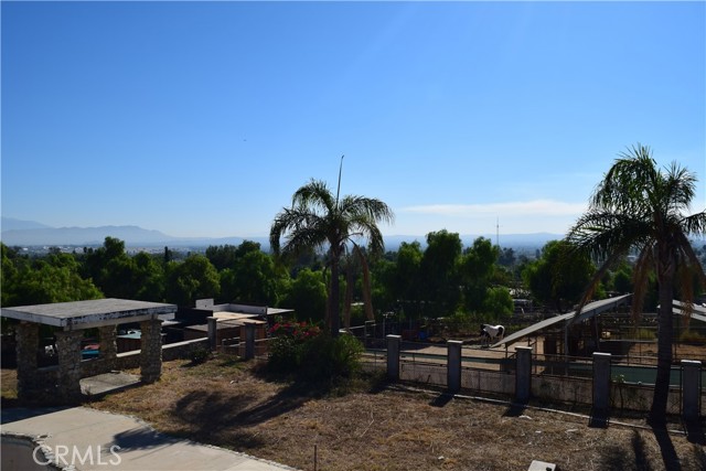 Master Bedroom Backyard City and Canyon view