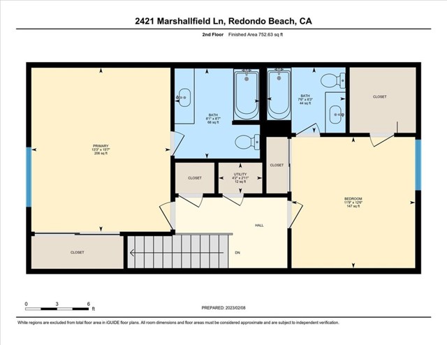 2421 Marshallfield Lane, Redondo Beach, California 90278, 2 Bedrooms Bedrooms, ,2 BathroomsBathrooms,Residential,Sold,Marshallfield,PV23010197