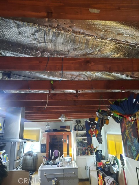 open ceiling