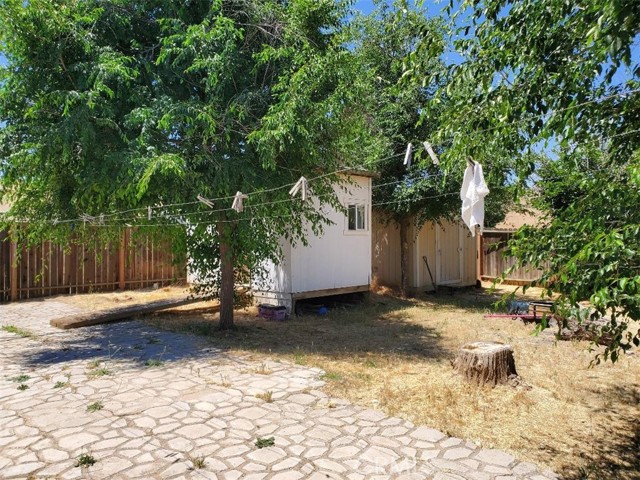 Leading to storage sheds