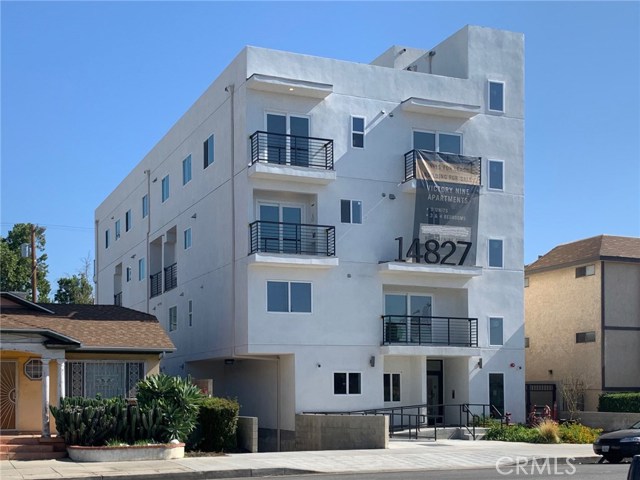 14827 Victory Boulevard Van Nuys, California 5.04 CAP! REDUCED $600K! PRICED FOR QUICK SALE! 2020 CONSTRUCTION! Victory Nine (V9): V9 is a luxury nine-unit apartment building in Van Nuys, CA (days from completion). Eight of the nine luxury units offer floor plans with 3 & 4 bedrooms and between 2.5 and 3.5 baths. All the units are outfitted with modern fashionable finishes to attract tenants with upscale needs. The units feature premium wood laminate flooring and stylish tiles throughout. Kitchens feature custom wood cabinets and countertops, fully equipped with stainless steel appliances. There are separate washer and dryer utility areas in all units. Units have 1 to 3 private balconies and plenty of windows to maximize the natural light. Each unit has a high-tech visual security system, built-in speakers and is cable ready. The fully gated and secure subterranean parking garage services tenants with car and bicycle parking and is wired for a future electric car charging station. Tenants also have access to an expansive rooftop deck overlooking the skyline of the beautiful San Fernando Valley. Note: All units are individually metered for water, electric and gas, which will be the responsibility of each tenant.
Victory Nine, located in Van Nuys, CA which is 18 miles northwest of downtown Los Angeles. One mile away is the Metro Van Nuys Orange Line Station which takes you downtown to connect to the other lines or to Chatsworth, CA. Conveniently located north of the 101 freeway and in between the 405 and 170 freeways.