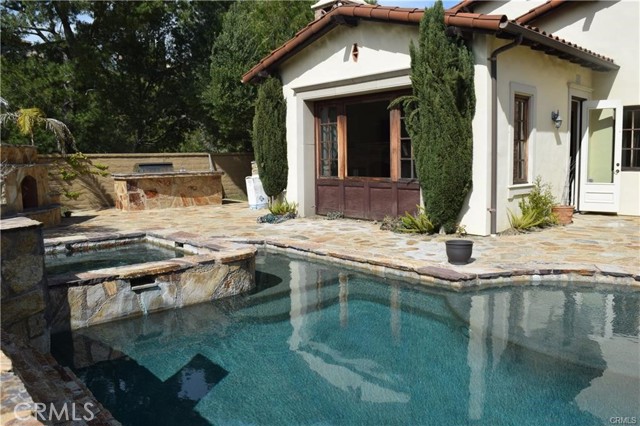 Private poolMaster bedroom