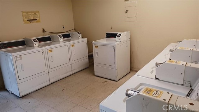 Multiple community laundry rooms