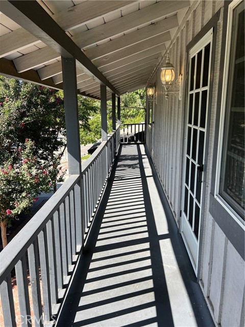 Balcony off master bedroom and bedroom #2