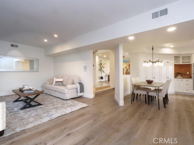 Family Room and Casual Dining Area in Kitchen